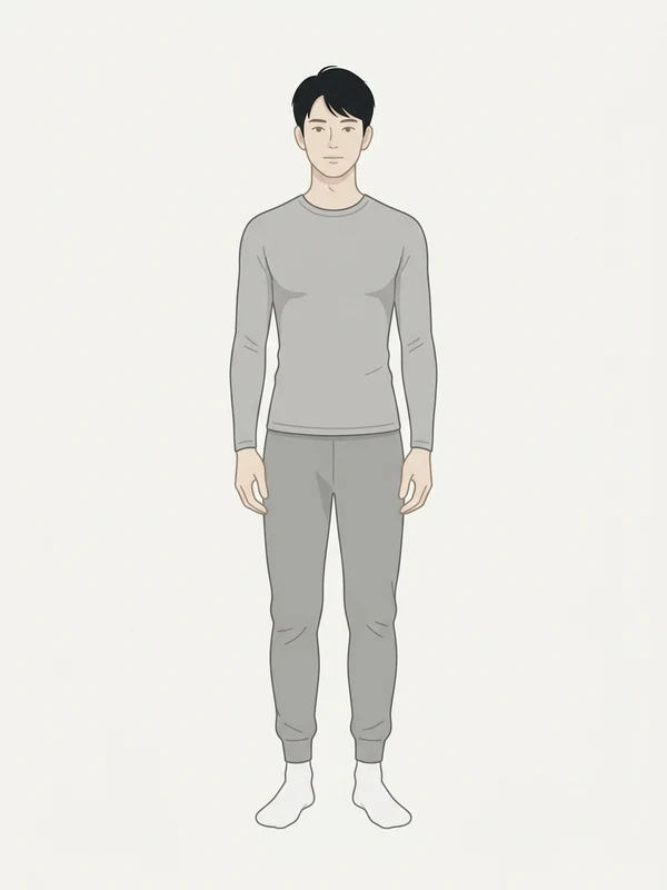 服装例 男性：ジムウェア