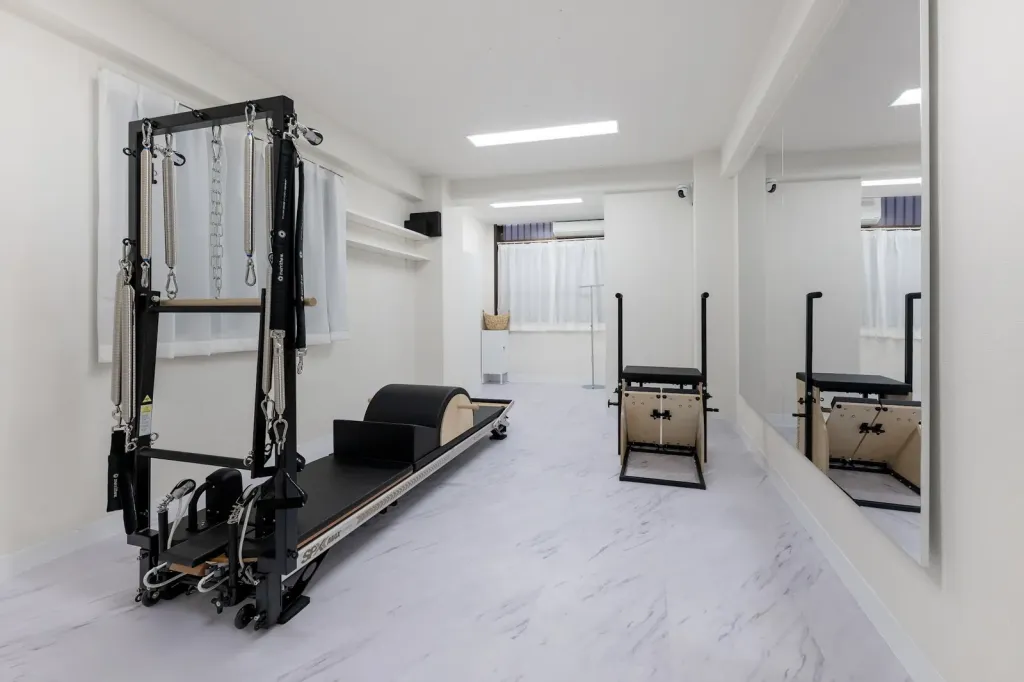 Pilates Beauté Ginza スタジオ内観